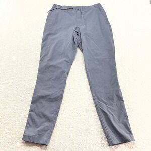 REI Co-op Hiking Pants Mens 32x32 Gray Ripstop Stretch Drawstring Trousers